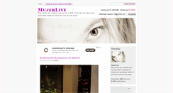 Desktop Screenshot of mujerlive.com